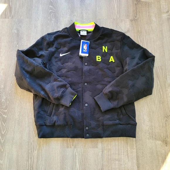 BRAND NEW Nike NBA Team 31 Courtside Varsity Jacket Men's Size XL - Picture 1 of 9